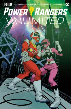 Power Rangers Unlimited #2 B Variant (Dressed, Hamner) - Ash Avenue Comics