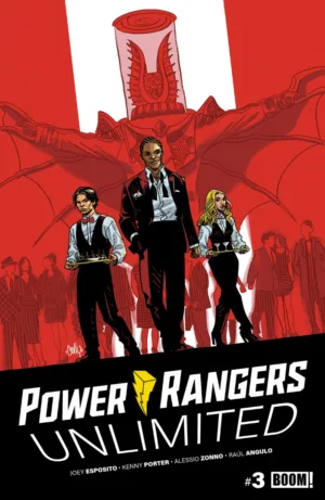 Power Rangers Unlimited #3 B Variant (Dressed, Hamner) - Ash Avenue Comics