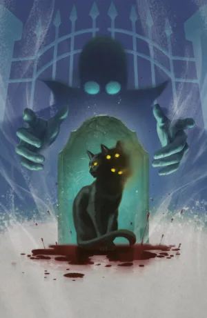 Stuff of Nightmares: The Cat in the Coffin #1 B Variant (Dressed, Murakami) - Ash Avenue Comics