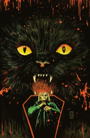 Stuff of Nightmares: The Cat in the Coffin #1 D Glow in the Dark Variant (Full Art, Francavilla) - Ash Avenue Comics