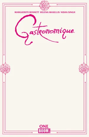 Gastronomique #1 D Blank Sketch Variant - Ash Avenue Comics