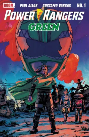 Power Rangers Green #1 B Variant (Dressed, Vargas) - Ash Avenue Comics