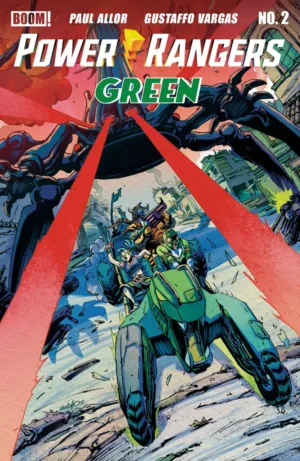 Power Rangers Green #2 B Variant (Dressed, Vargas) - Ash Avenue Comics