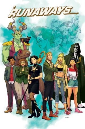 Runaways By Rainbow Rowell Omnibus Kris Anka Cover - Ash Avenue Comics