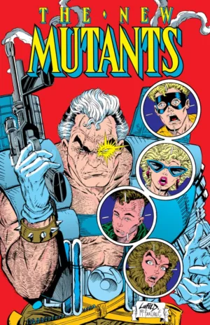 New Mutants Omnibus Vol. 4 Rob Liefeld Cable Cvr - Ash Avenue Comics