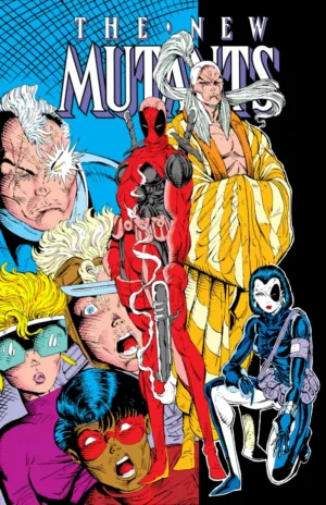 New Mutants Omnibus Vol. 4 Rob Liefeld Deadpool Cvr [DM Only] - Ash Avenue Comics