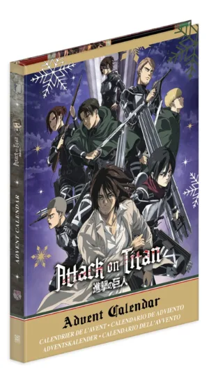 Attack on Titan: The Official Advent Calendar: 24 Days of Exclusive Gifts and Surprises - Ash Avenue Comics