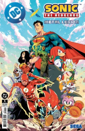 DC x Sonic the Hedgehog: The Metal Legion #1 (Of 5) Cover A Pablo M Collar - Ash Avenue Comics