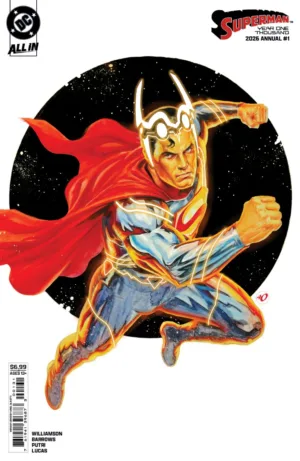 Superman Annual: Year One Thousand #1 (One Shot) Cover C Ariel Olivetti Variant (DC K.O.) - Ash Avenue Comics