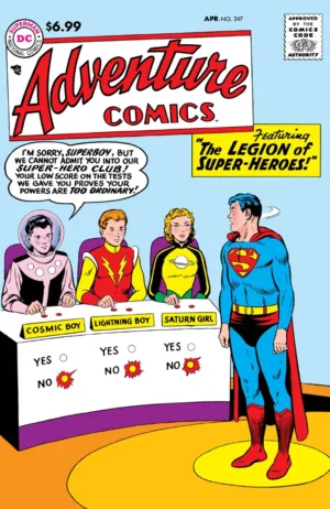 Adventure Comics #247 Facsimile Edition Cover C Curt Swan Foil Variant - Ash Avenue Comics