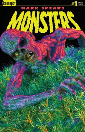 Mark Spears' Monsters #1 6th Printing Cover B Mark Spears Zombie Metal Variant - Ash Avenue Comics