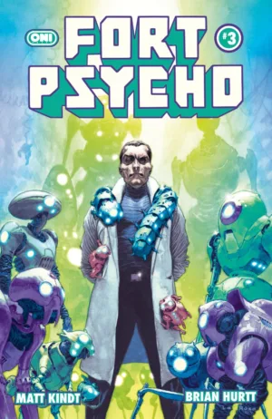 Fort Psycho #3 Cover B Lewis Larosa Variant - Ash Avenue Comics