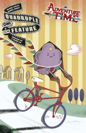 Adventure Time Quadruple Feature #4 Pre Order Cover A Brenda Hickey - Ash Avenue Comics