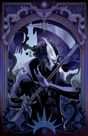 Valiant Beyond: Tales of the Shadowman Finale--Darque Legacy Variant B (Sabbatini Full Art Tarot Variant) - Ash Avenue Comics