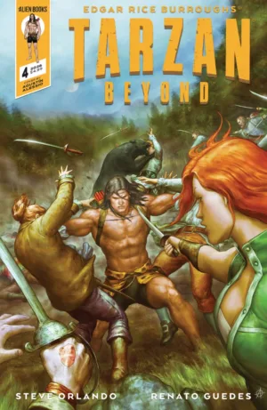 Tarzan Beyond #4 Pre Order Cover A (Alessio) - Ash Avenue Comics
