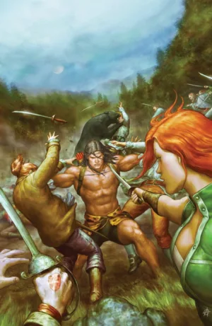 Tarzan Beyond #4 Variant C (Alessio Full Art) - Ash Avenue Comics