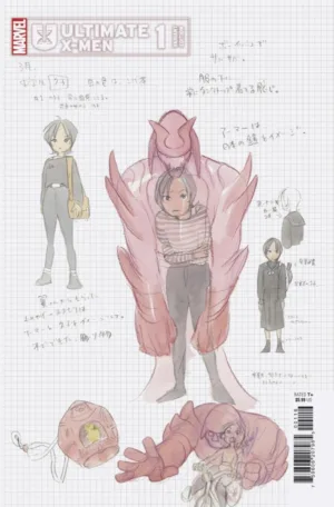 Ultimate X-Men #1 1:10 Peach Momoko Design Variant - Ash Avenue Comics