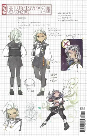 Ultimate X-Men #2 1:10 Peach Momoko Design Variant - Ash Avenue Comics