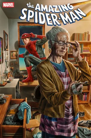 Amazing Spider-Man #35 Lee Bermejo Amazing Visions Variant - Ash Avenue Comics