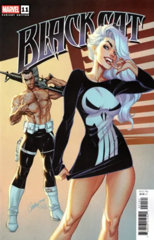 Black Cat #11 J. Scott Campbell Black Cat Variant - Ash Avenue Comics
