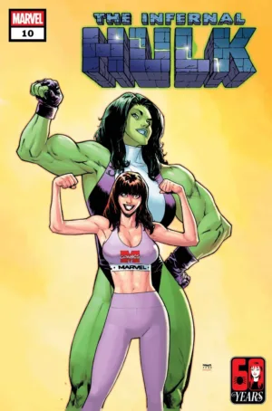 Infernal Hulk #10 Humberto Ramos Mary Jane Watson Variant - Ash Avenue Comics