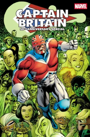Captain Britain 50th Anniversary Special #1 Pre Order - Ash Avenue Comics