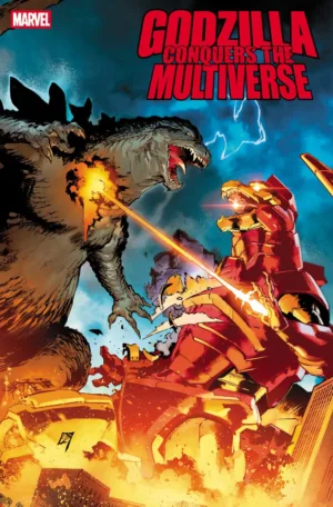 Godzilla Conquers The Multiverse #2 TBA Theme Variant - Ash Avenue Comics