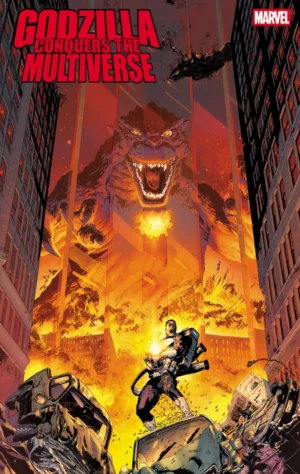 Godzilla Conquers The Multiverse #2 Tony Parker Variant - Ash Avenue Comics