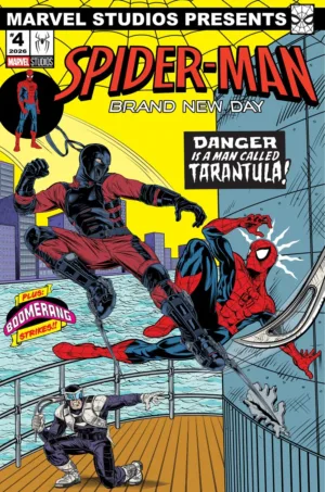 Punisher Vs. Spider-Man #2 Adam Stafford Spider-Man: Brand New Day Marvel Studios Variant - Ash Avenue Comics