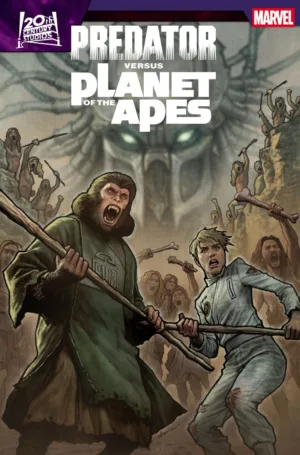 Predator Vs. The Planet Of The Apes #4 Pre Order - Ash Avenue Comics