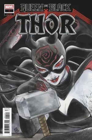 Queen in Black: Thor #1 Peach Momoko Variant [QiB] - Ash Avenue Comics
