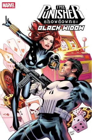 Punisher Showdowns: Black Widow #1 Pre Order - Ash Avenue Comics