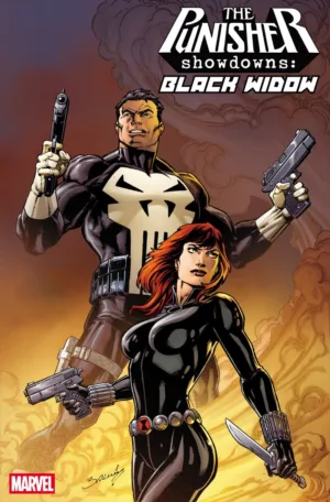Punisher Showdowns: Black Widow #1 Mark Bagley Variant - Ash Avenue Comics