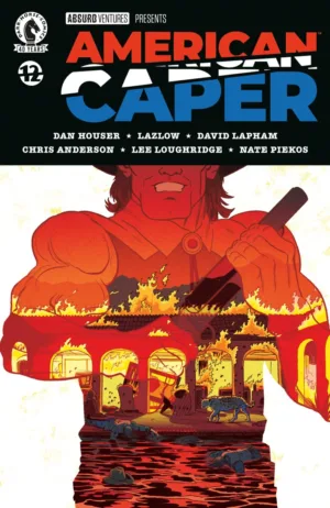 American Caper #12 Pre Order (Cover A) (Tyler Boss) - Ash Avenue Comics