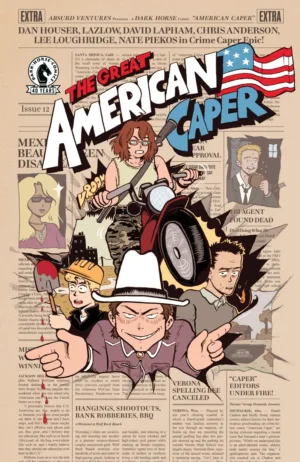 American Caper #12 (Cover C) (Caroline Cash) - Ash Avenue Comics