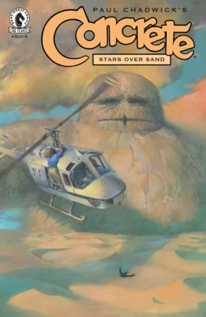 Concrete: Stars Over Sand #5 Pre Order (Cover A) (Paul Chadwick) - Ash Avenue Comics