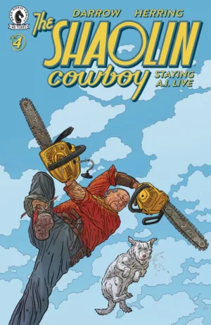 Shaolin Cowboy: Staying A.I.Live #4 Pre Order (Cover A) (Geof Darrow) - Ash Avenue Comics