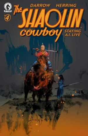 Shaolin Cowboy: Staying A.I.Live #4 (Cover C) (Nicolas Nemiri) - Ash Avenue Comics