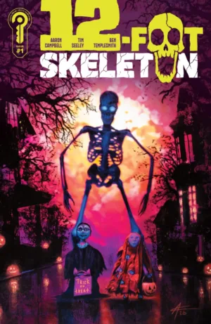 12-Foot Skeleton #1 Cover B Aaron Campbell - Ash Avenue Comics