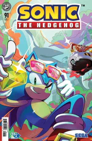 Sonic the Hedgehog #91 Variant C (Richards) - Ash Avenue Comics