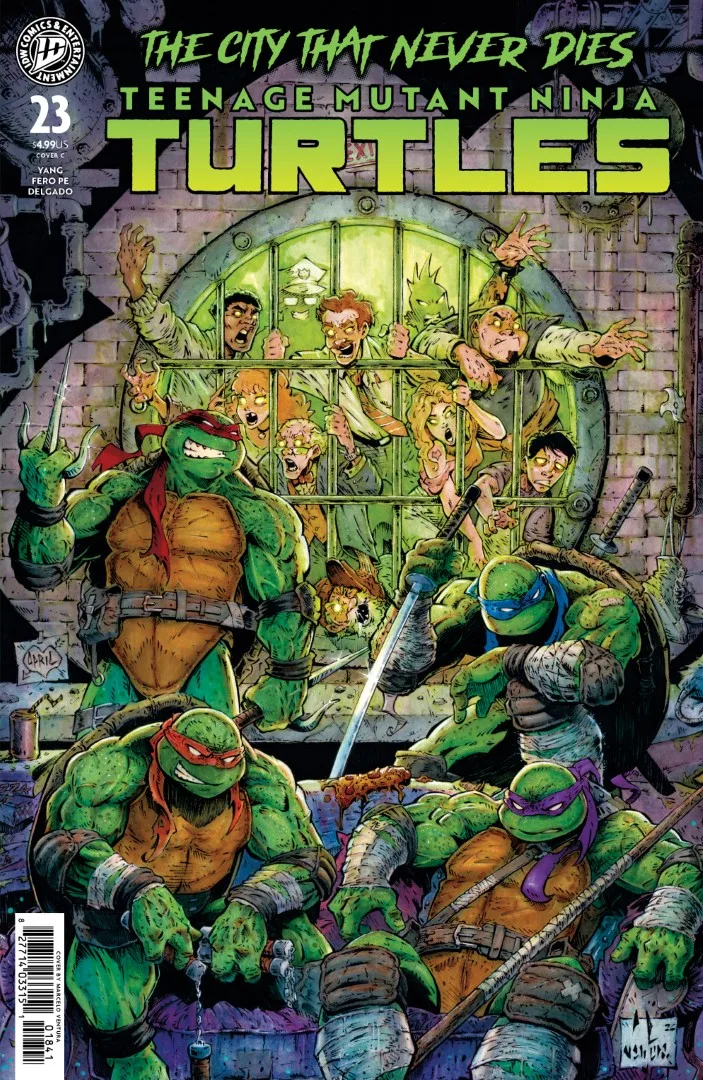 Teenage Mutant Ninja Turtles #23 Variant C (Ventura) - Ash Avenue Comics