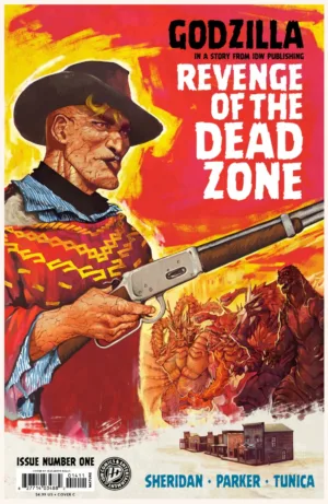 Godzilla: Revenge of the Deadzone [Kai-Sei Era] #1 Variant C (Beals Movie Homage Cover) - Ash Avenue Comics