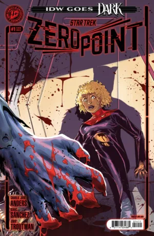 Star Trek: Zero Point #1 Variant D (Jaro IDW Goes Dark Variant) - Ash Avenue Comics