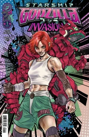 Starship Godzilla: Invasion X [Kai-Sei Era] #1 Variant B (Jones) - Ash Avenue Comics