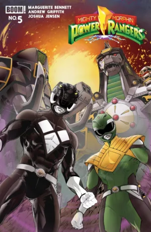Mighty Morphin Power Rangers (2026) #5 B Variant (Dressed, Griffith) - Ash Avenue Comics