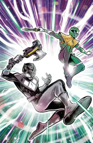 Mighty Morphin Power Rangers (2026) #5 E Foil Variant (Full Art, Foil, Di Gianfelice) - Ash Avenue Comics