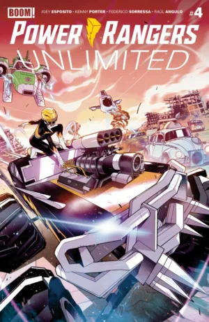 Power Rangers Unlimited #4 A Main (Dressed, Sorressa) - Ash Avenue Comics