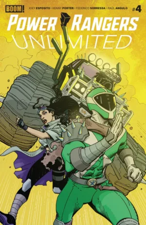 Power Rangers Unlimited #4 B Variant (Dressed, Hamner) - Ash Avenue Comics