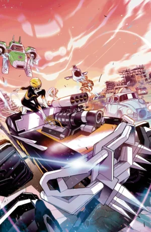 Power Rangers Unlimited #4 D Foil Variant (Full Art, Foil, Sorressa) - Ash Avenue Comics