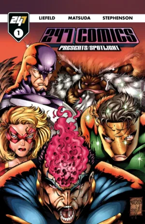 247 Comics Presents / Spotlight #1 Cover E - NEWMEN - Ash Avenue Comics